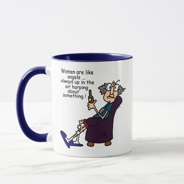 Mug Les Femmes Sont Comme Des Anges (Gauche)