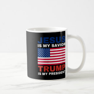 Mug Les femmes Trump 2020 Cadeaux Jésus est mon sauveu