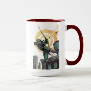 Mug Les feux verts de flèche de la flèche   du dessus