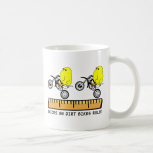 Mug Les filles à moto tout terrain règnent sur le Moto