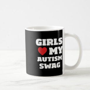 Mug Les Filles Aiment Mon Autisme Swag Funny Autistic 