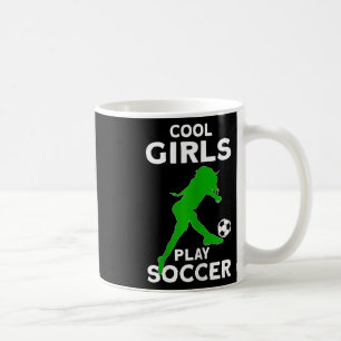 Mug Les Filles Cool Jouent Au Football
