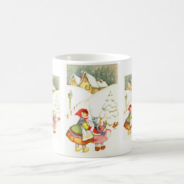Mug Les filles dans la neige (Centre)