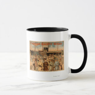 Mug Les filles de joie de Londres "arrivée vers New