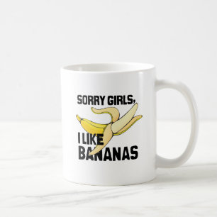 MUG LES FILLES DÉSOLÉES J'AIME LES BANANES - .PNG