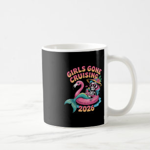 Mug Les filles en croisière 2026 Vacances sirène flama