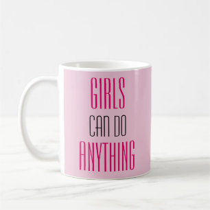 Mug Les filles peuvent faire n'importe quoi Pouvoir de