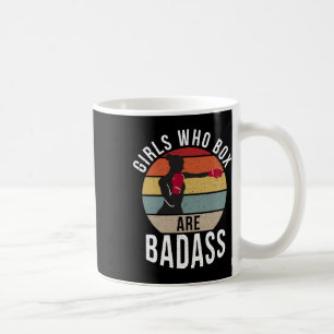 Mug Les Filles Qui Boîtes Sont Mauvais Sport Boxer De