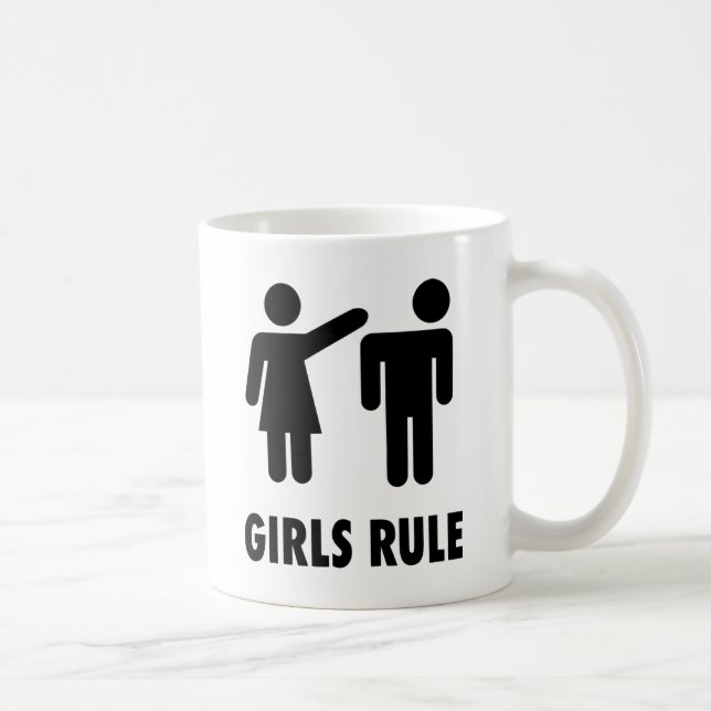 Mug Les filles règnent (Droite)