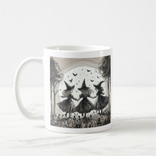 Mug Les filles seront des filles Dansant Sorcières