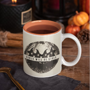Mug "Les Filles Seront Des Filles   Halloween à thème