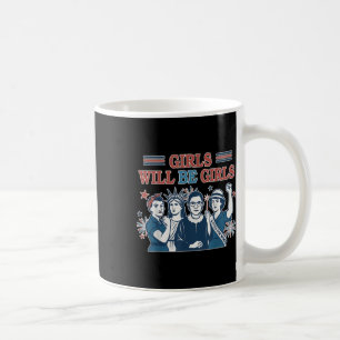 Mug Les Filles Seront Des Filles Patriotique Féministe