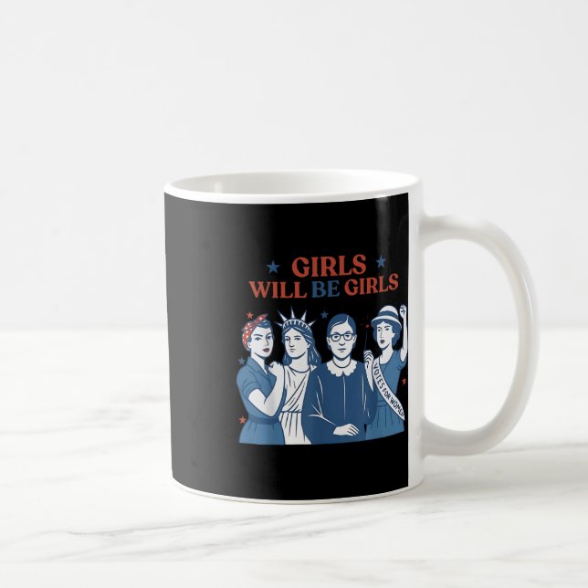 Mug Les filles seront drôles de filles  (Droite)