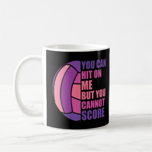 Mug Les Filles Volley-Ball M'Ont Touché Mais Pas Le Vo