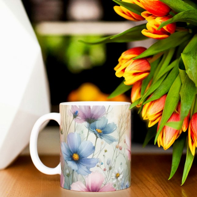 Mug Les Fleurs Dans Le Far (Créateur téléchargé)
