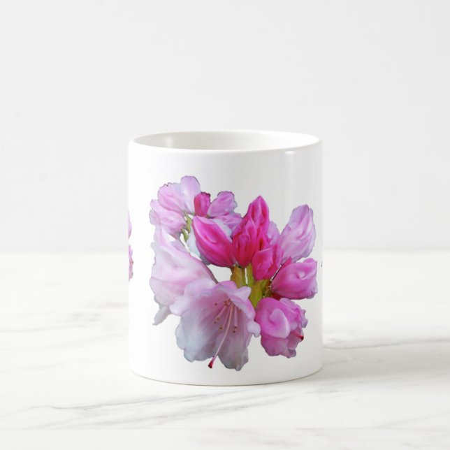 Mug Les fleurs de rhododendron (Centre)