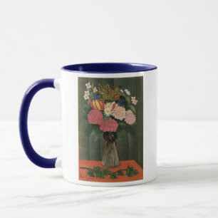 Mug Les fleurs d'Henri Rousseau dans un vase (1909)