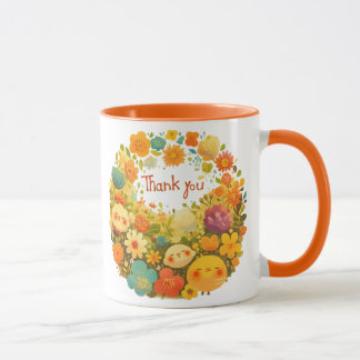 Mug Les fleurs heureuses