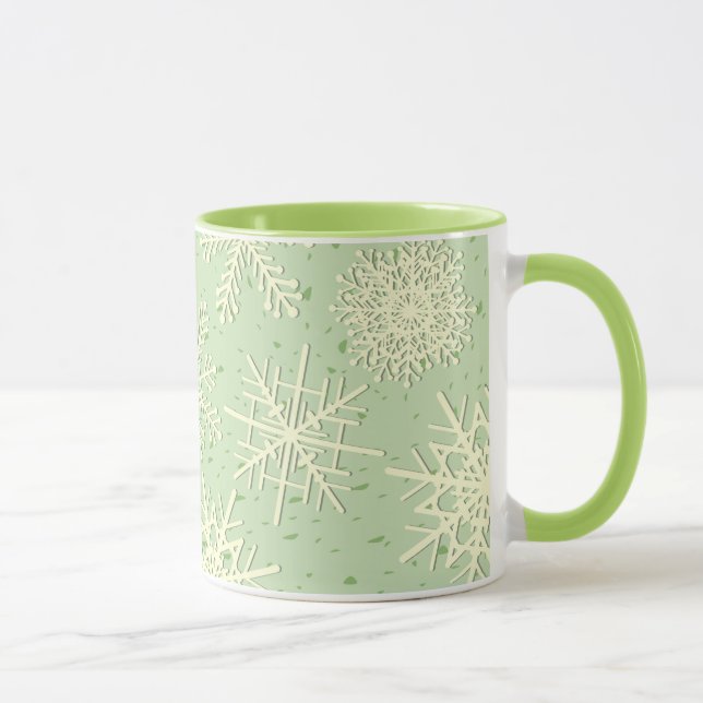 Mug Les flocons de neige, muqueuse (Droite)