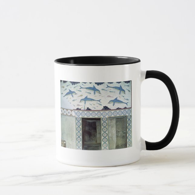 Mug Les fresques de dauphin dans la salle de bains de (Droite)