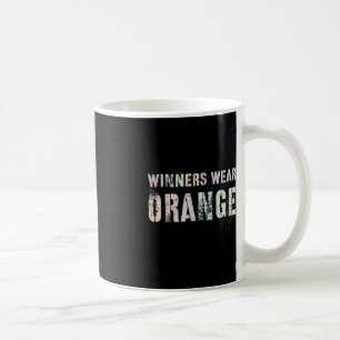Mug LES GAGNANTS PORTENT L'ORANGE Summer Camp Team Cou