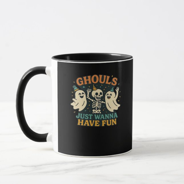 Mug Les Gâles Veux Juste Avoir Un Amusement Fondamenta (Gauche)
