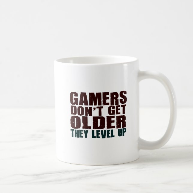 Mug Les Gamers ne vieillissent pas… (Droite)