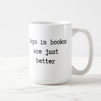 Mug Les garçons dans les livres sont juste une