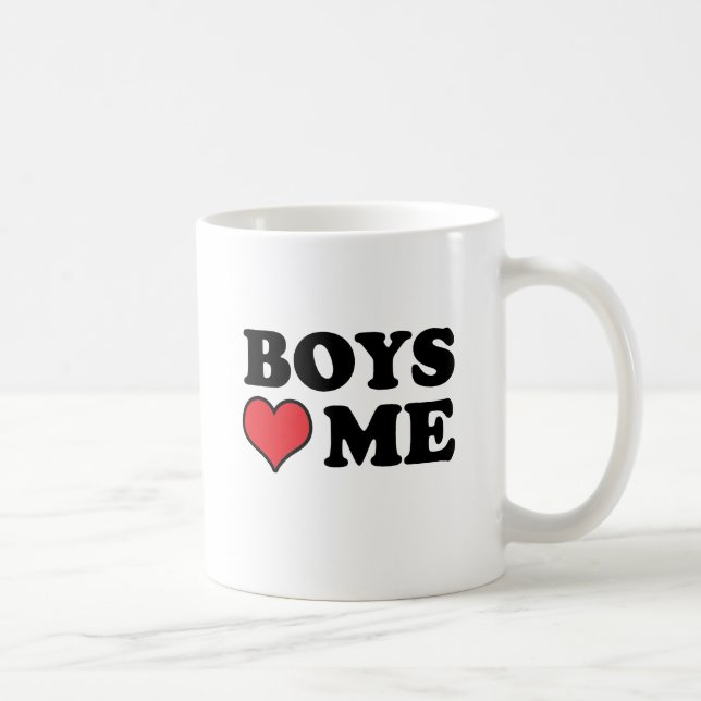 MUG LES GARÇONS M'AIMENT (Droite)