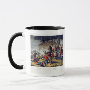 Mug Les gardes de cheval à la bataille de waterloo,