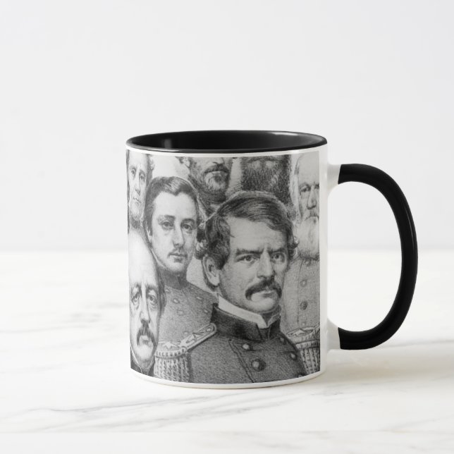 Mug Les généraux de guerre civile de l'Union (Droite)