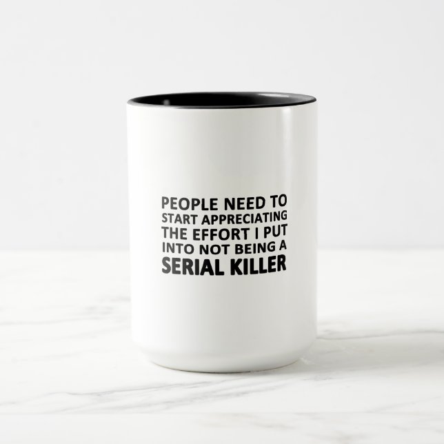 Mug Les gens doivent commencer à apprécier (Centre)