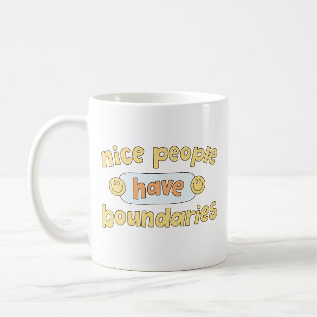 Mug Les gens gentils ont des limites (Gauche)