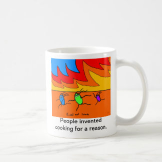 Mug Les gens ont inventé la cuisine pour une raison -