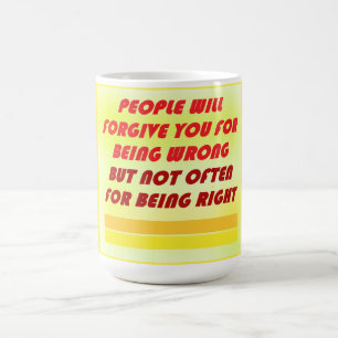 Mug Les gens pardonnent des sentiments heureux spiritu