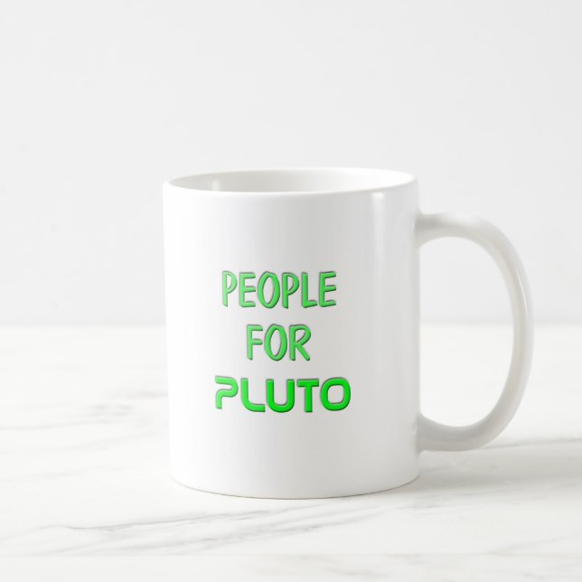 Mug Les gens pour Pluton (Droite)