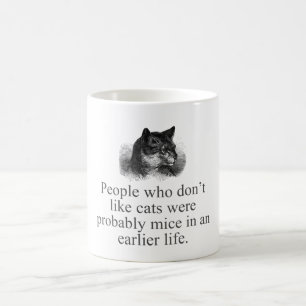Mug Les gens qui n'aiment pas les chats