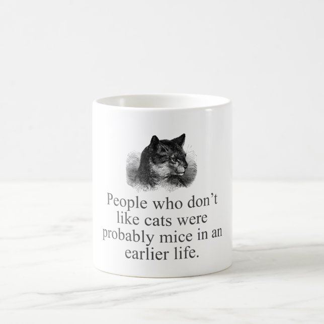 Mug Les gens qui n'aiment pas les chats (Centre)