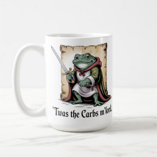 Mug Les glucides m'ont eu, M'Lord Drôle Fantastique Gr