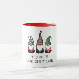 Mug Les Gnomes volent ma santé Funny Noël dire