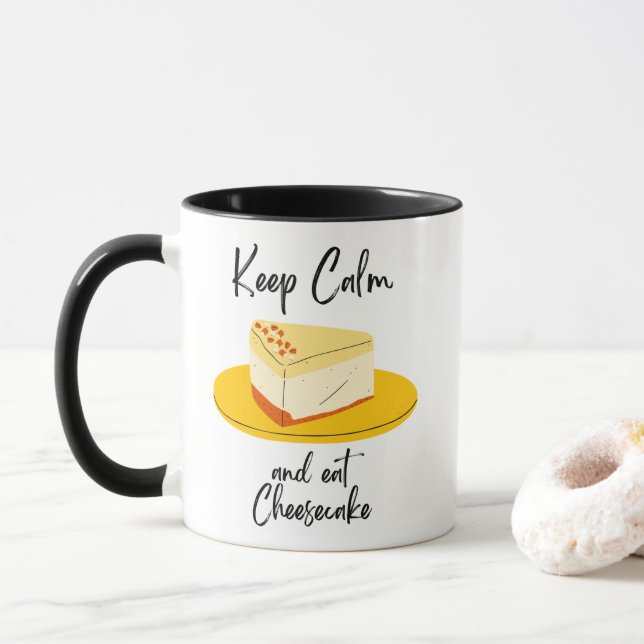 Mug Les Golden Girls gardent le calme et mangent le gâ (Avec donut)