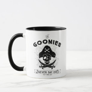Mug Les Goonies "Ne jamais dire mourir" Pirate Badge