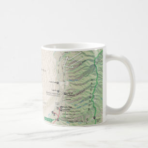 Mug Les grandes dunes de sable (le Colorado) tracent