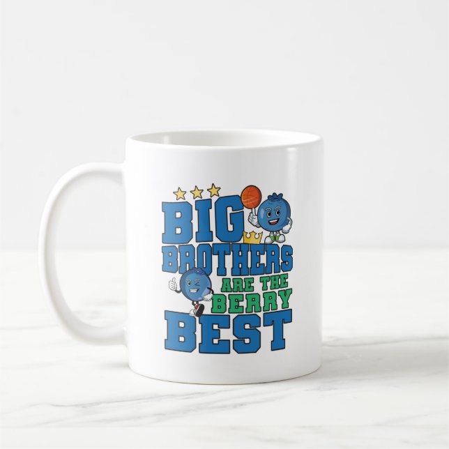 Mug Les grands frères sont les meilleurs - Jeu de mots (Gauche)