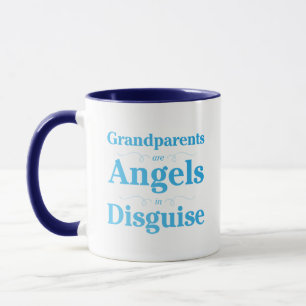 Mug Les grands-parents sont des anges dans le