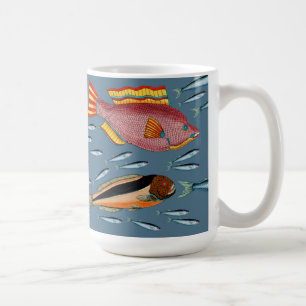 Mug Les grands poissons mangent les petits poissons
