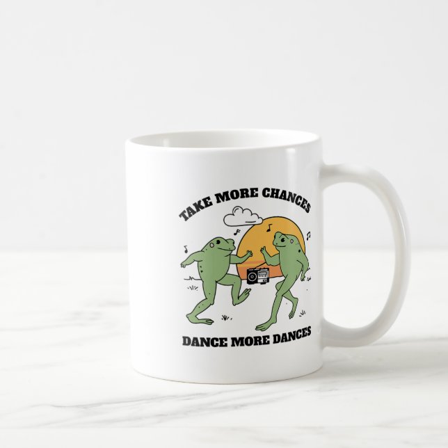 Mug Les grenouilles dansent ensemble (Droite)