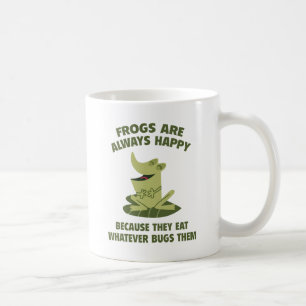 Mug Les grenouilles sont toujours heureuses
