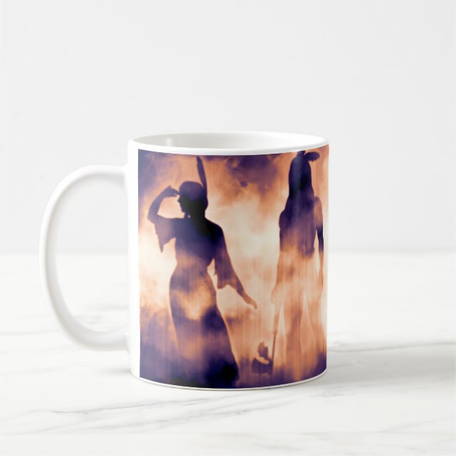Mug Les guerriers amérindiens oubliés émergeant de t (Gauche)