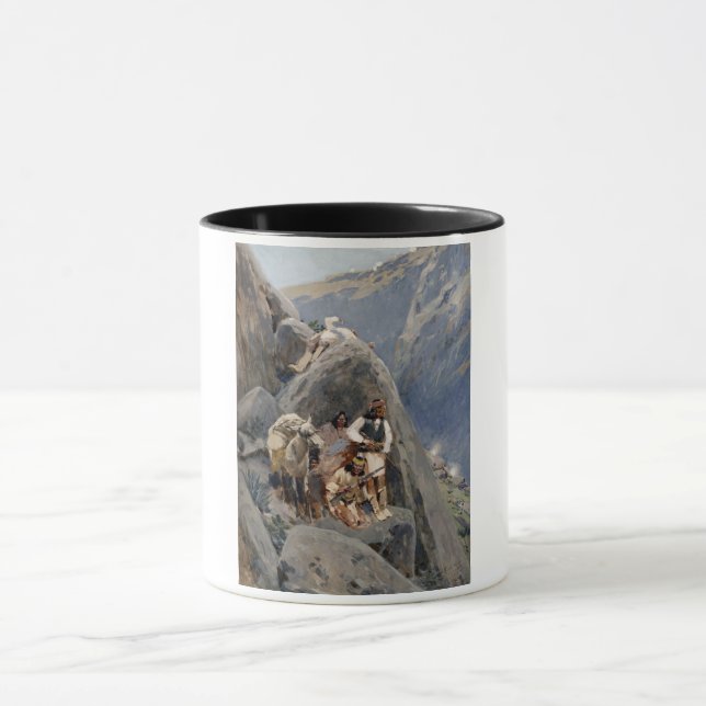 Mug Les guerriers d'Apache : une embuscade sur la cava (Centre)